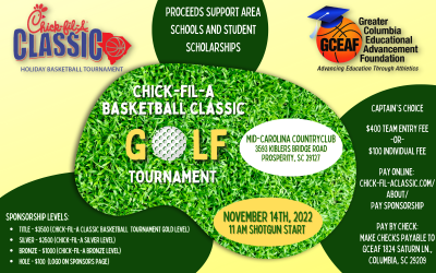 Scholarship Golf Tournament Nov. 14th